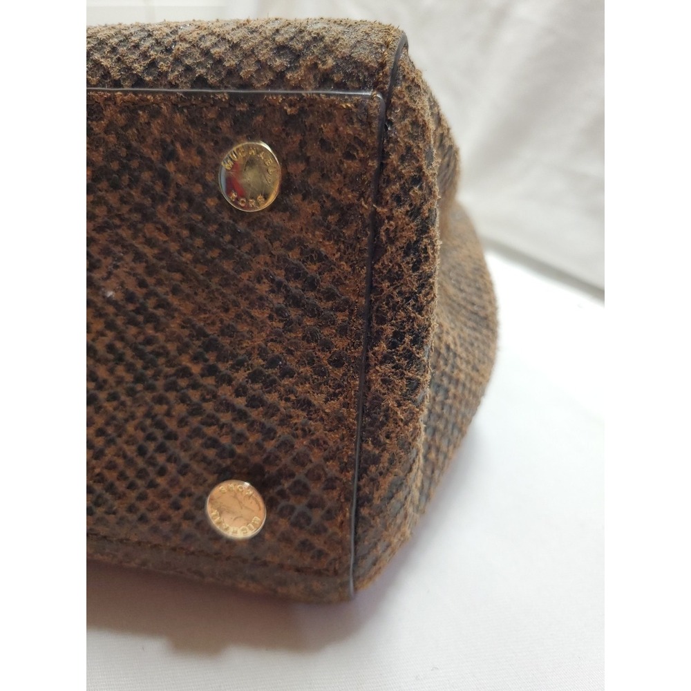 Michael Kors Bag Astrid Python Embossed Leather B… - image 11